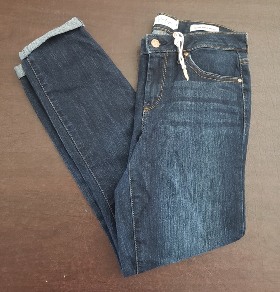 Jessica Simpson Denim - Jessica Simpson Forever Rolled Skinny Jeans